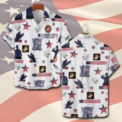 US Marine Corps, W 3 Marines Chief Warrant Officer 3 - Short Sleeve Button Shirt