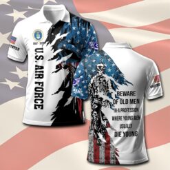 US Air Force , E 5 Air Force Staff Sergeant - Polo Shirt