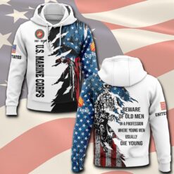 US Marine Corps, Once A Marine, Always A Marine - Hoodie