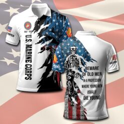 US Marine Corps, The Devil Dogs - Polo Shirt