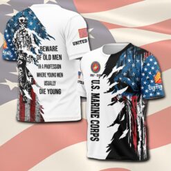 US Marine Corps, I Walked The Walk - T-Shirt