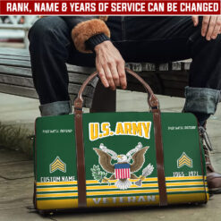 US Army, Honor, Duty, Service - Travel Bag - Size L: 20.4 x 9.4 x 10.2 inches