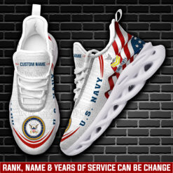 US Navy, E 6 Red - Max Soul Shoes