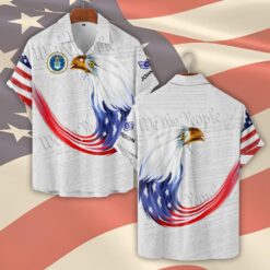 US Air Force , Aim High … Fly-Fight-Win - Short Sleeve Button Shirt