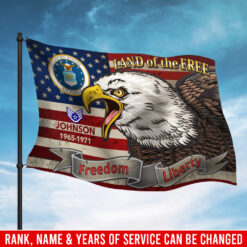 US Air Force, No One Gets Left Behind - Flying Flag 3×5 Feet(90×150 Cm)