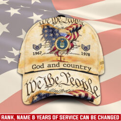 US Air Force, American By Birth, Veteran By Choice - Classic Cap