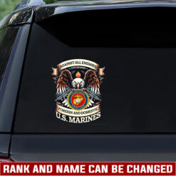 US Marine Corps, First to Fight - Car Sticker