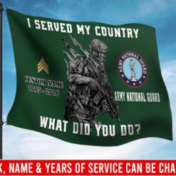 Army National Guard, Honoring All Who Served - Flying Flag 3×5 Feet(90×150 Cm)