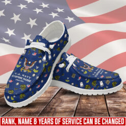 US Navy, Once A Sailor, Always A Sailor - Dude Shoes