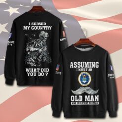 US Air Force , E 8 Air Force Senior Master Sergeant - Sweatshirt