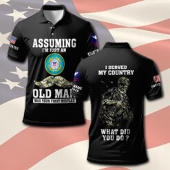 US Coast Guard, All Gave Some, Some Gave All - Polo Shirt