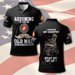 US Marine Corps, All Gave Some, Some Gave All - Polo Shirt