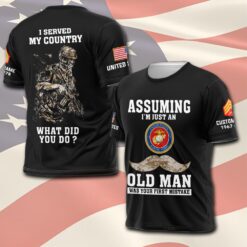 US Marine Corps, O 2 Marines First Lieutenant - T-Shirt