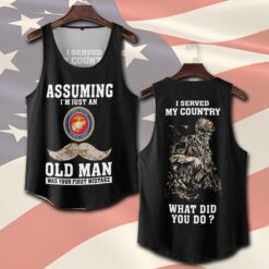 US Marine Corps, E 8 Marines Master Sergeant - Tank-Top