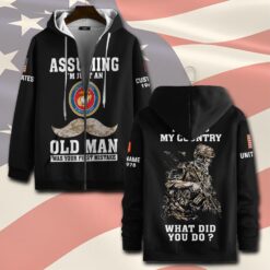 US Marine Corps, The Devil Dogs - Zip Hoodie