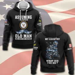 US Navy, Honoring All Who Served - Hoodie