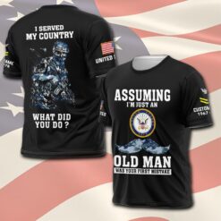 US Navy, E 7 Red - T-Shirt