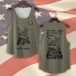 US Army, E 7 Army Master Specialist - Tank-Top