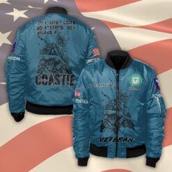 US Coast Guard, Freedom Isn't Free - Bomber Jacket