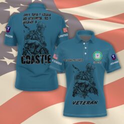 US Coast Guard, Served With Pride - Polo Shirt
