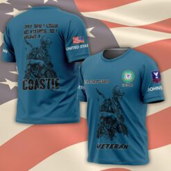 US Coast Guard, E 8 Gold - T-Shirt