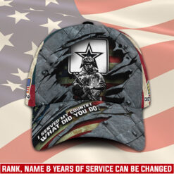 US Army, E 7 Army Sergeant First Class - Classic Cap