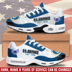 US Air Force , E 8 Air Force Senior Master Sergeant - Air Max Plus Shoes