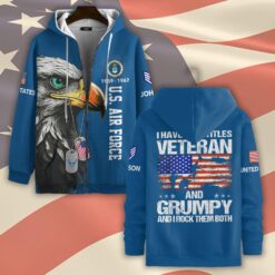 US Air Force , No One Gets Left Behind - Zip Hoodie