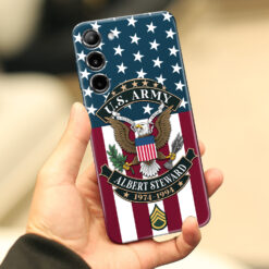 US Army - Premium Glass Phone Case - THPCustom24102201