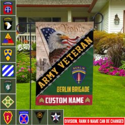 Army Division - Garden Flag