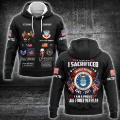 Air Force Command, Life And Pride - Hoodie