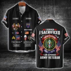 Army Division - Short Sleeve Button Shirt