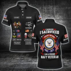 Navy Rating, Honor - Courage - Commitment - Polo Shirt