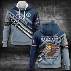 US Air Force , Aim High … Fly-Fight-Win - Hoodie