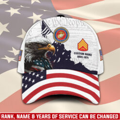 US Marine Corps, Proud Veteran - Classic Cap