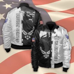 US Air Force , Freedom Over Fear - Bomber Jacket