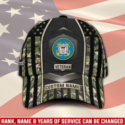 US Coast Guard, Honoring All Who Served - Classic Cap