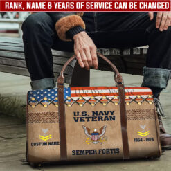 US Navy, Freedom Isn't Free - Travel Bag - Size L: 20.4 x 9.4 x 10.2 inches