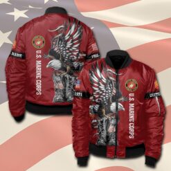 US Marine Corps, E 9 Marines Sergeant Major - Bomber Jacket