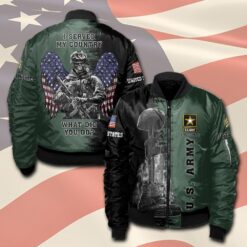 US Army, Thank a Veteran - Bomber Jacket