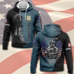 US Coast Guard, E 7 Gold - Hoodie