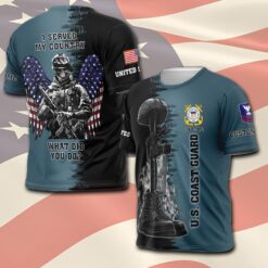 US Coast Guard, Thank a Veteran - T-Shirt