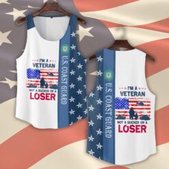 US Coast Guard, Proud Veteran - Tank-Top