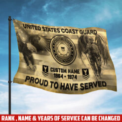 US Coast Guard, No One Gets Left Behind - Flying Flag 3×5 Feet(90×150 Cm)