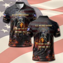 US Air Force , Service Before Self - Polo Shirt