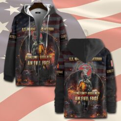 US Marine Corps, The Few, The Proud - Zip Hoodie