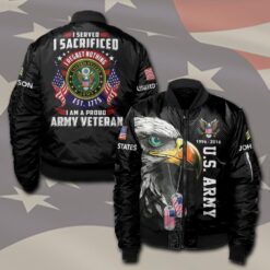 US Army, Once A Soldier, Always A Soldier - Bomber Jacket