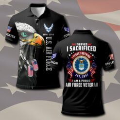 US Air Force , O 3 Air Force Captain - Polo Shirt