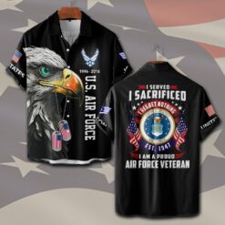 US Air Force , E 8 Air Force First Sergeant - Short Sleeve Button Shirt