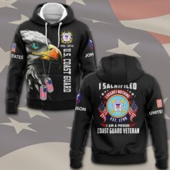 US Coast Guard, E 5 Gold - Hoodie